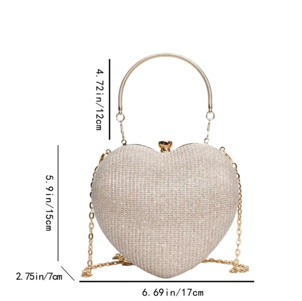 Mini Glitter Crossbody Bag - Picture 9 of 9